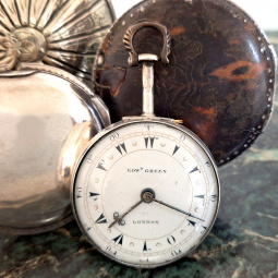 English Verge | 4 Case Turkish Market Verge Pocket Watch CA1830s