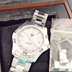 Tag Heuer Aquaracer Wrist Watch with Boxes & Booklet