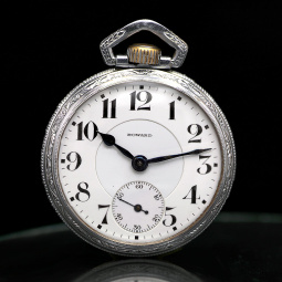 Railroad Watch | Howard Series 5 Pocket Watch | 19 Jewel, 16 Size