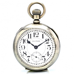 21 Jewel Waltham Vanguard Railroad Pocket Watch