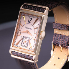 14K Gold LeCoultre Wrist Watch CA1940s