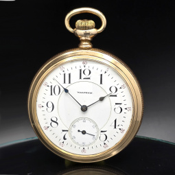 23 Jewel Waltham Vanguard Railroad Pocket Watch