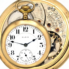 Railroad Watch | Elgin Veritas Railroad Pocket Watch Gr. 239, 21 Jewel