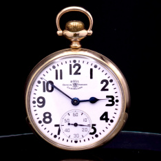 Ball/Hamilton 999B Railroad Pocket Watch | 21 Jewels, 16 Size, CA1946