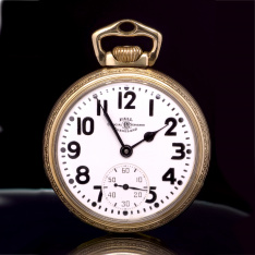 Ball Hamilton 999B Railroad Pocket Watch CA1947 | 21 Jewels, 16 Size