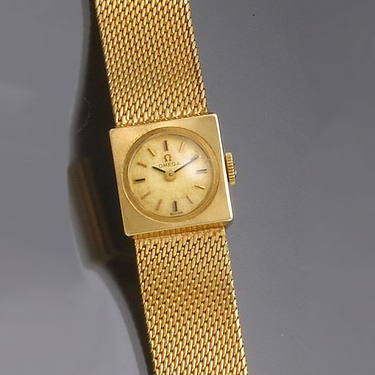 Retro 1940s 14k Gold Ladies Omega Watch • PreAdored® Sustainable Luxury