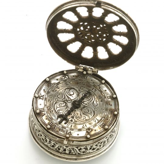 Swiss balance pocket top watch