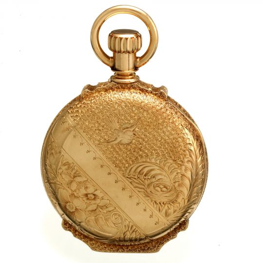 Pocket watch hotsell with hinged cover